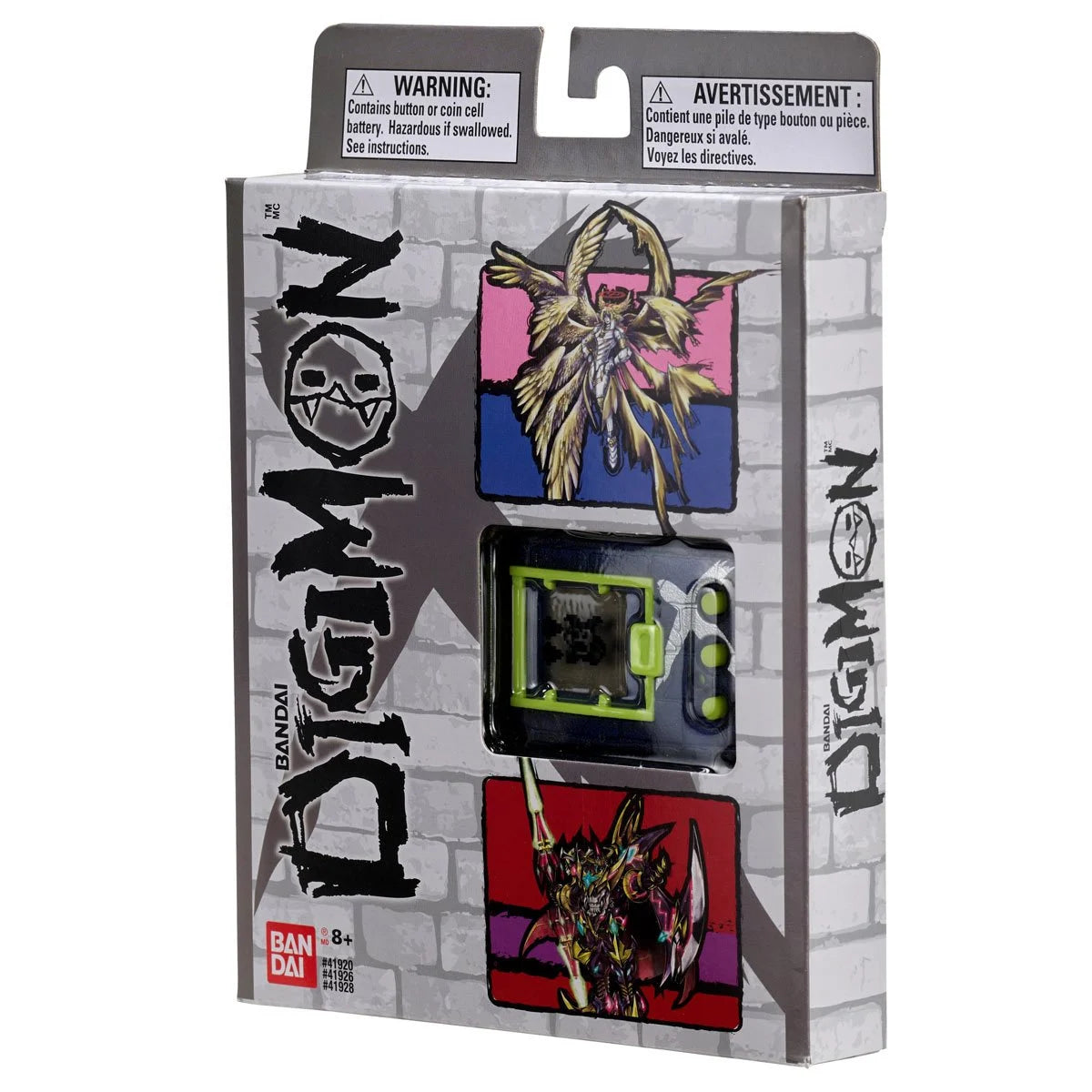 Digimon X Metallic Navy and Silver Electronic Game