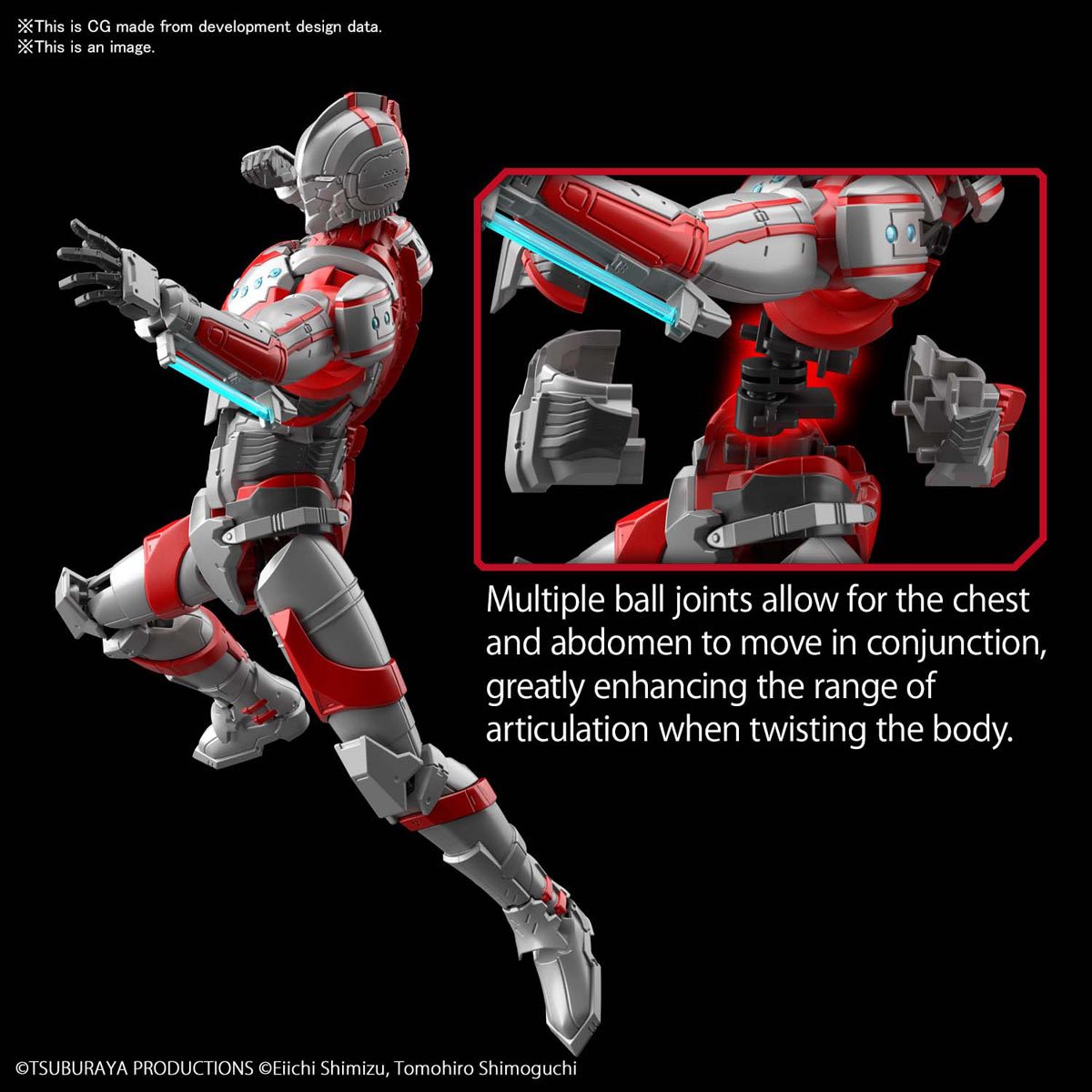 Ultraman Suit Zoffy Action Version Figure-Rise Standard Model Kit