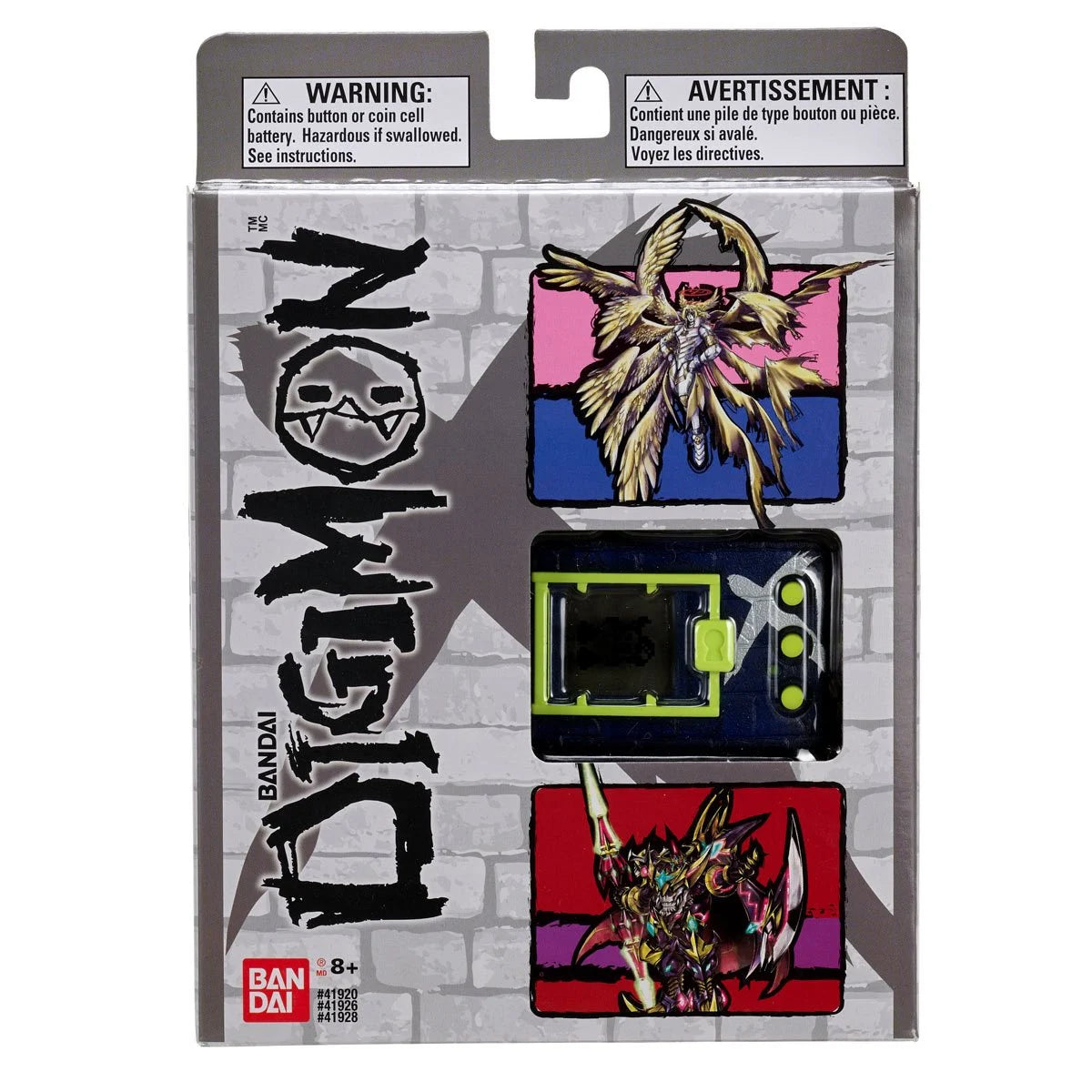 Digimon X Metallic Navy and Silver Electronic Game