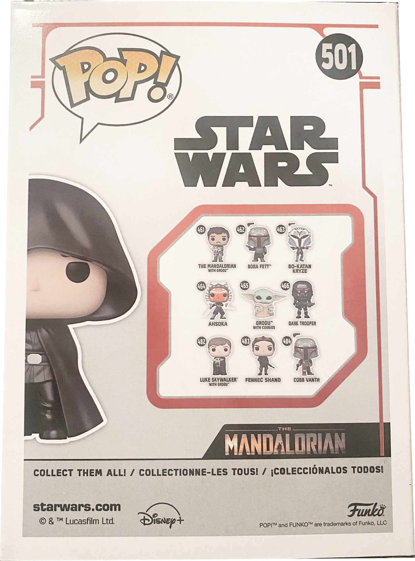 Star Wars: The Mandalorian Luke Glow-in-the-Dark Pop! Vinyl Figure - Entertainment Earth Exclusive